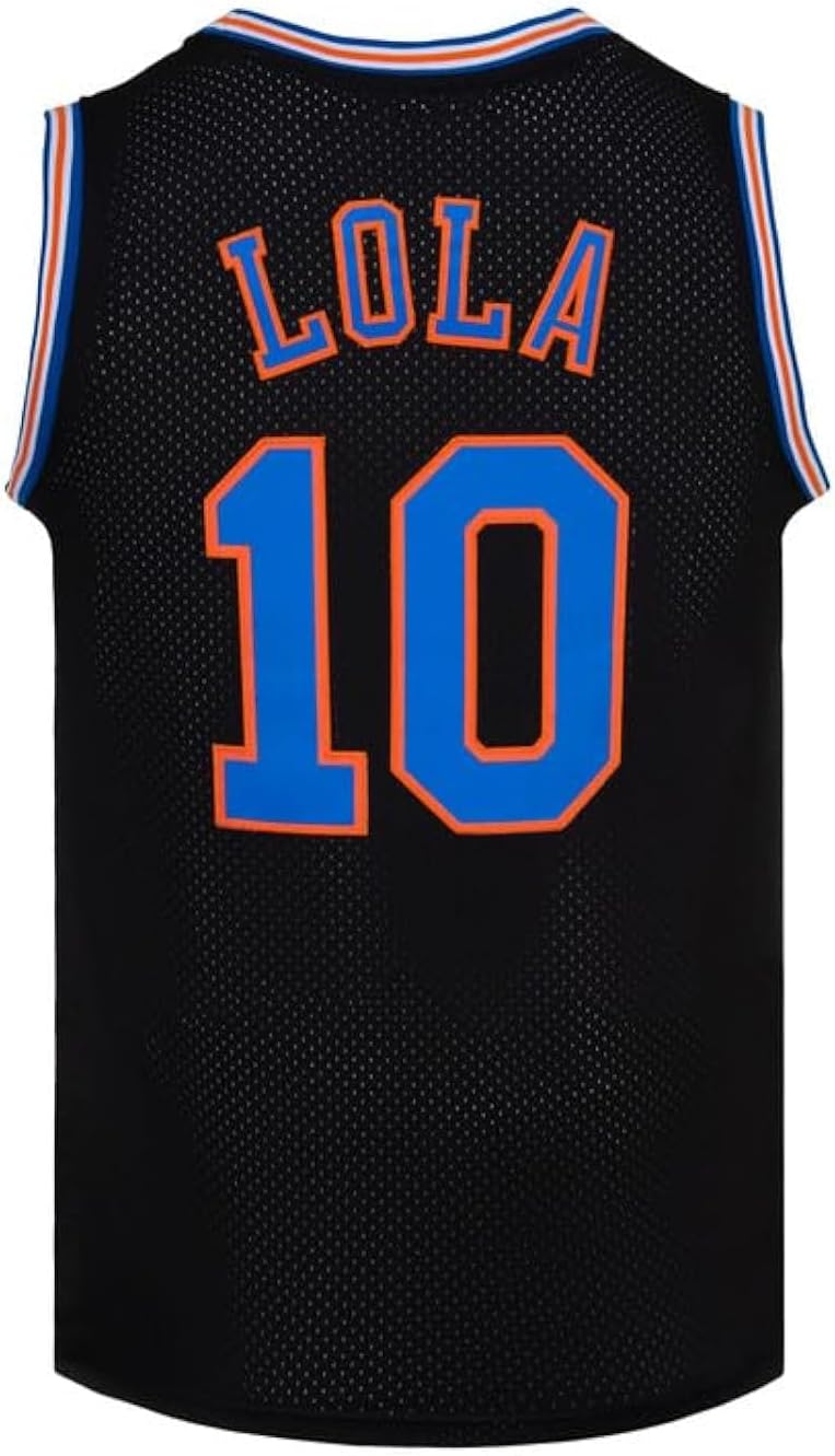 CNALLAR Youth Basketball Jersey Bugs #1 Lola #10 Space Movie Jersey Boys Sport Shirts S-XL - Image 10