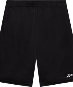 Reebok Boys Basketball Shorts - Lightweight Boys Shorts with Pockets & Drawstring - Close Hole Mesh Athletic Shorts for Kids