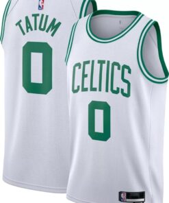 Outerstuff Jayson Tatum Boston Celtics NBA Kids Youth 8-20 Association Edition White Swingman Jersey