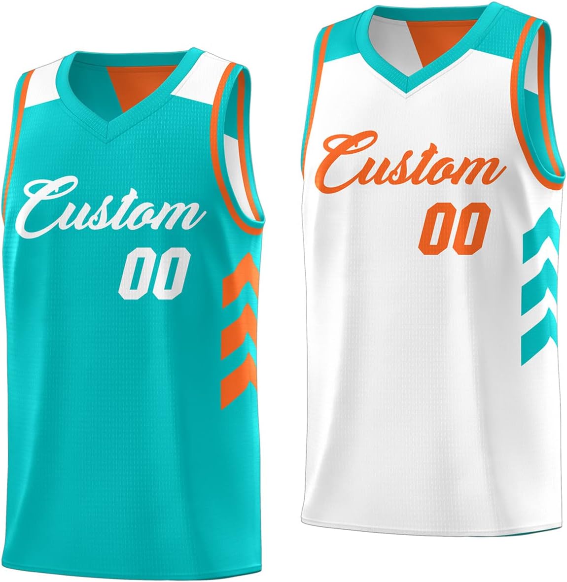 Custom Basketball Jersey - Reversible Sports Vest Add Any Team Name Number Personalized Jersey for Men/Youth - Image 8