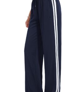 Tapata Women's 28/30/32/34 Inseam Track Pants Loose Straight Leg Jogging Sweatpants Warm-Up Sports Athletic Running