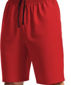 Men's Athletic Shorts 9'' Quick Dry Workout Running Shorts Lightweight Sports Gym Basketball Shorts with Pockets