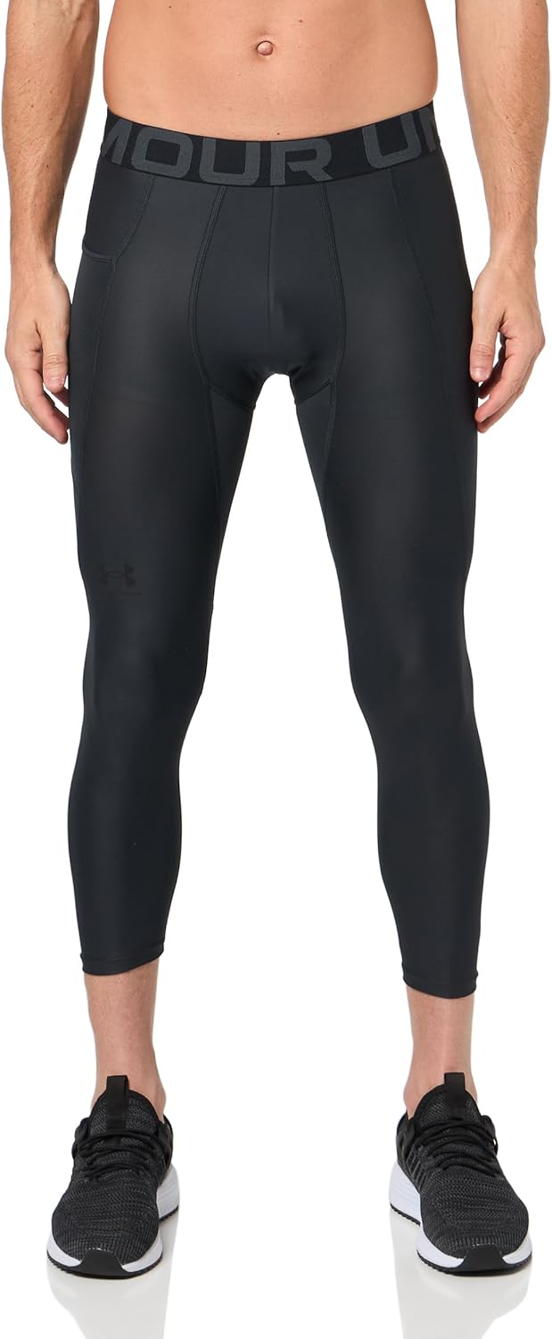 Under Armour Mens HeatGear Armour 3/4 Leggings - Image 8