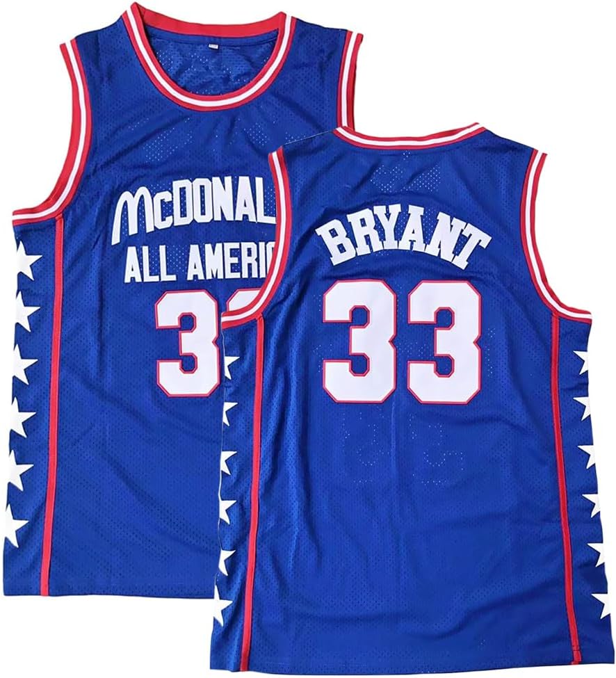 Youth #33 All American Legend Retro Basketball Jersey for 5-15 Years Kids - Image 4