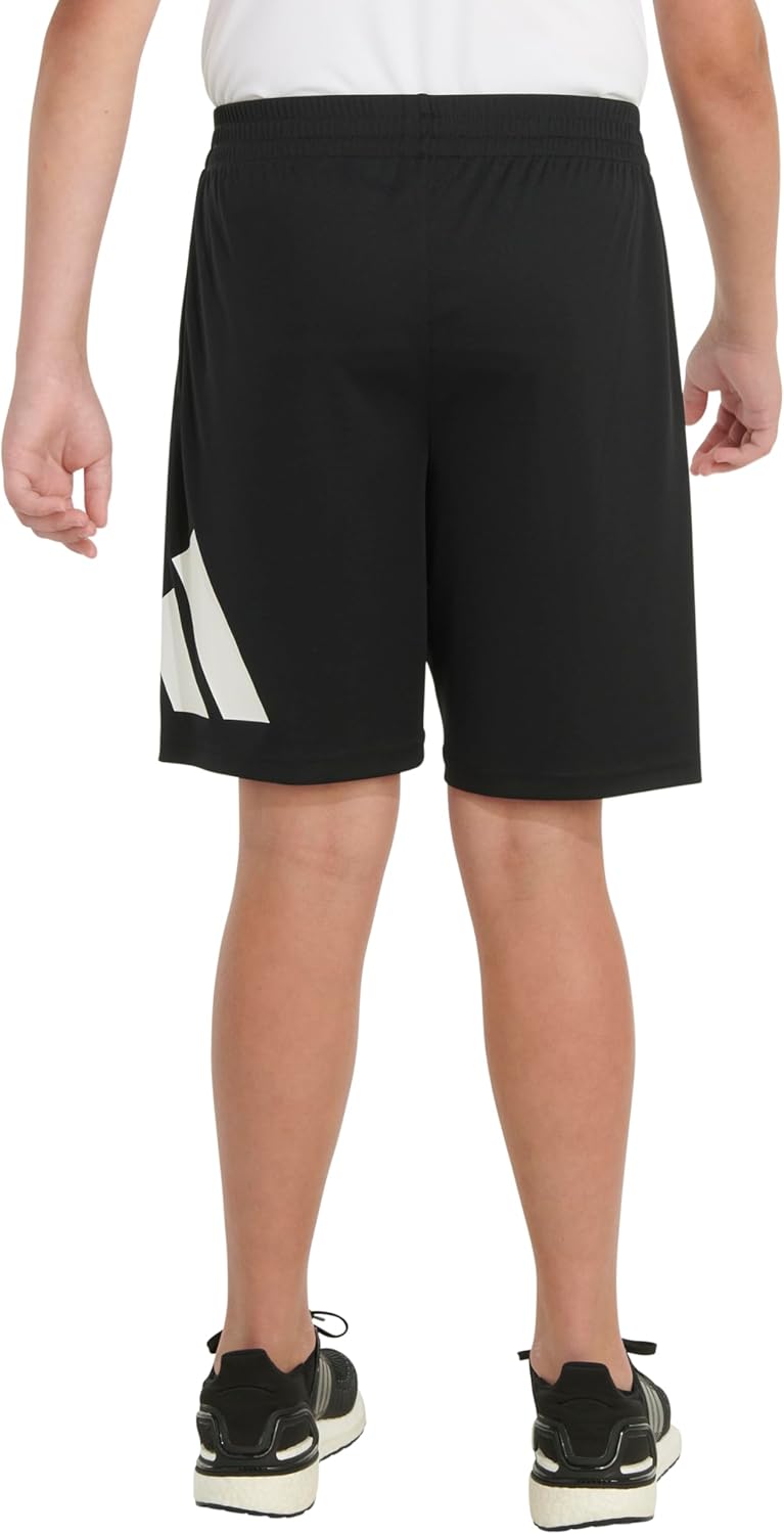 adidas Boys' Elastic Waistband Performance Shorts - Image 6