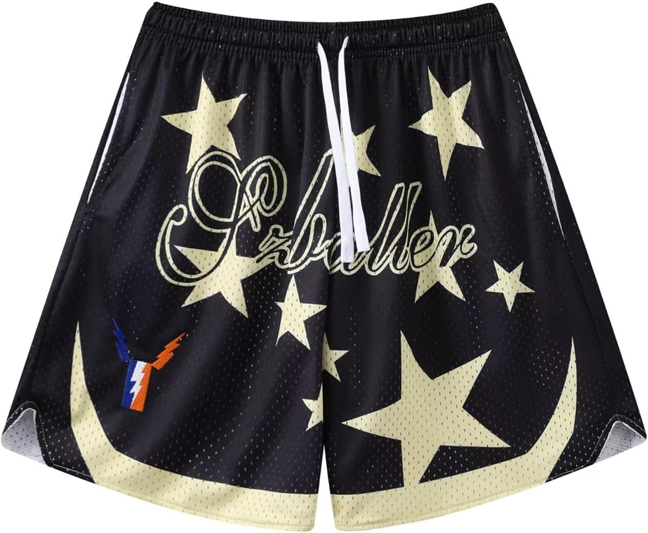 BOOMLEMON Men's Basketball Shorts Gym Training Workout Athletic Shorts Mesh Graphic Print Running Short Pants - Image 27