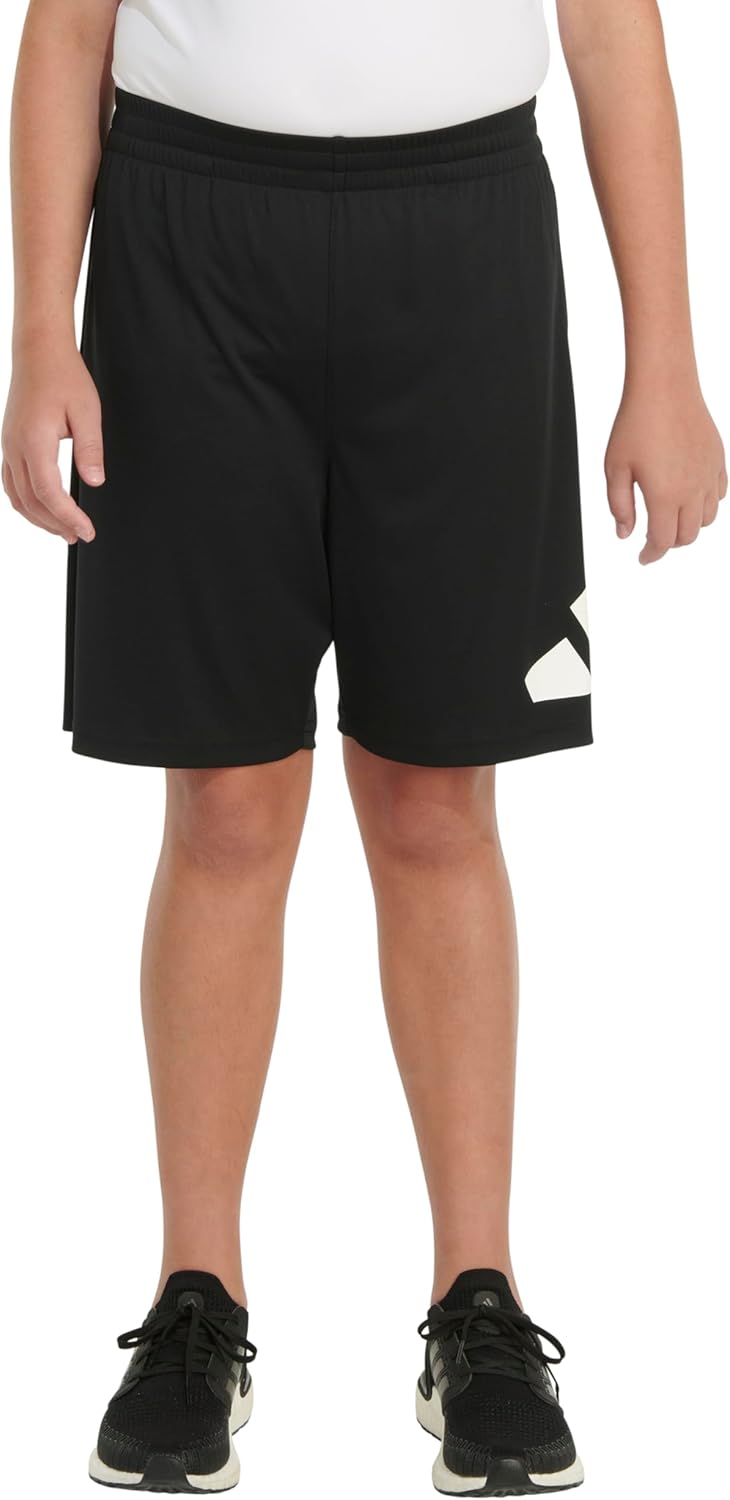adidas Boys' Elastic Waistband Performance Shorts - Image 4