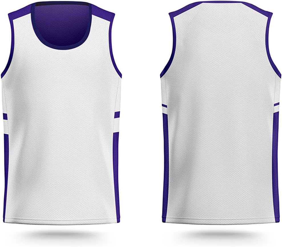 Reversible Mesh Blank Sports Basketball Jerseys Performance Athletic Scrimmage Jerseys Team Uniforms S-3XL - Image 2