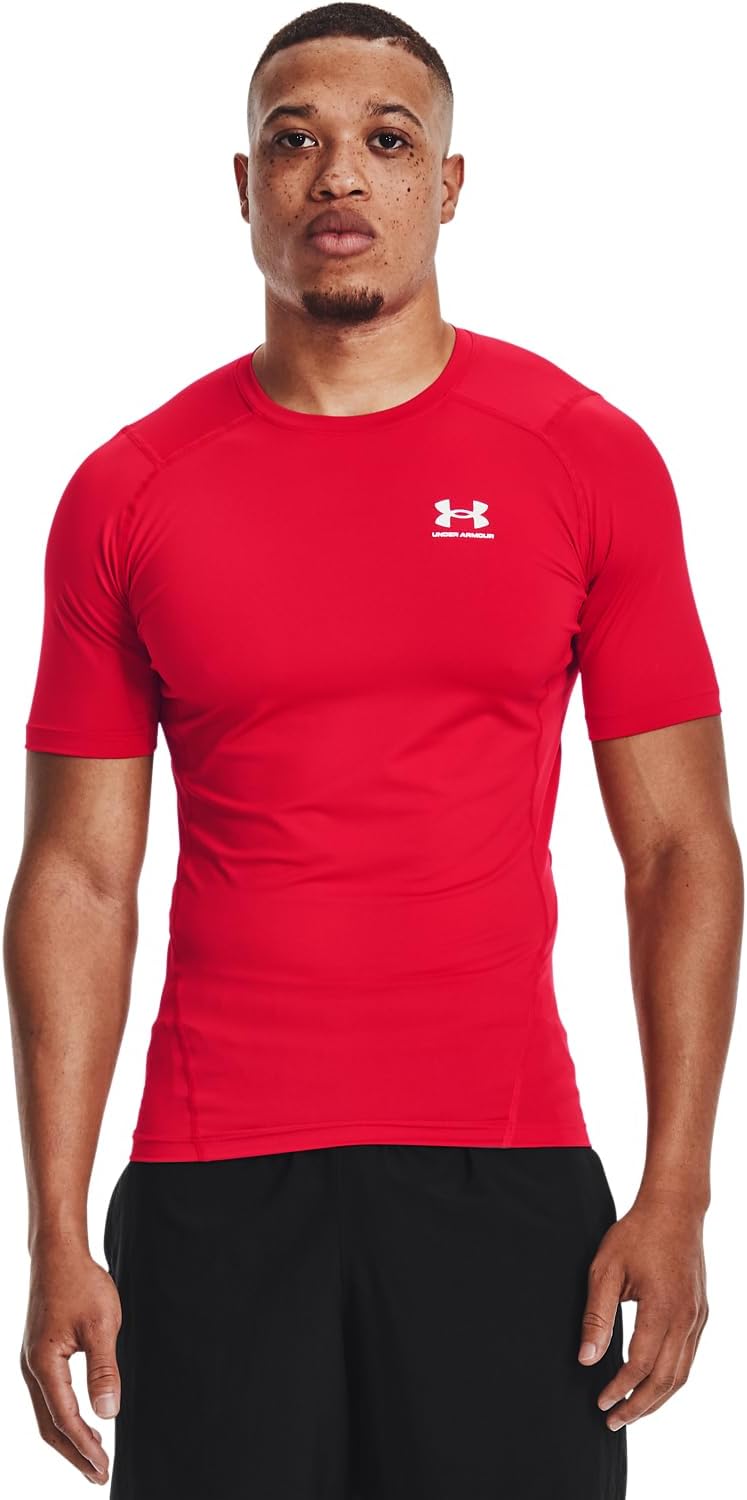Under Armour Men's HeatGear Compression Short-Sleeve T-Shirt - Image 20