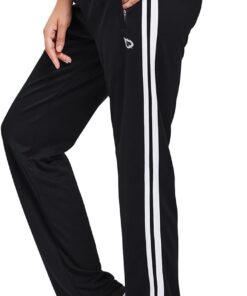 baleaf Women's Track Pants Athletic Jogging Sweatpants Zipper Pockets Warm-Up Sports Running Pants