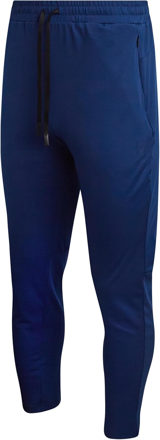 Spyder Mens Jogger Pants - Tech Fleece Joggers with Double Bonded Zip Pockets - Lightweight Active Sweatpants for Men (S-XL) - Image 9