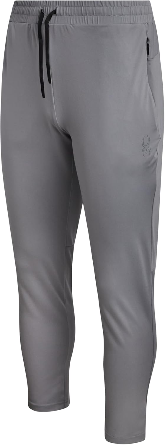 Spyder Mens Jogger Pants - Tech Fleece Joggers with Double Bonded Zip Pockets - Lightweight Active Sweatpants for Men (S-XL) - Image 10
