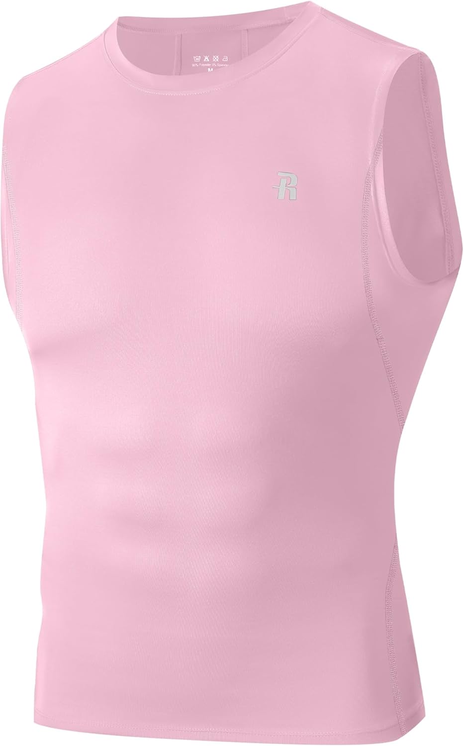 Runhit Sleeveless Compression Shirt Men Tank Top Athletic Muscle Shirts for Men - Image 18