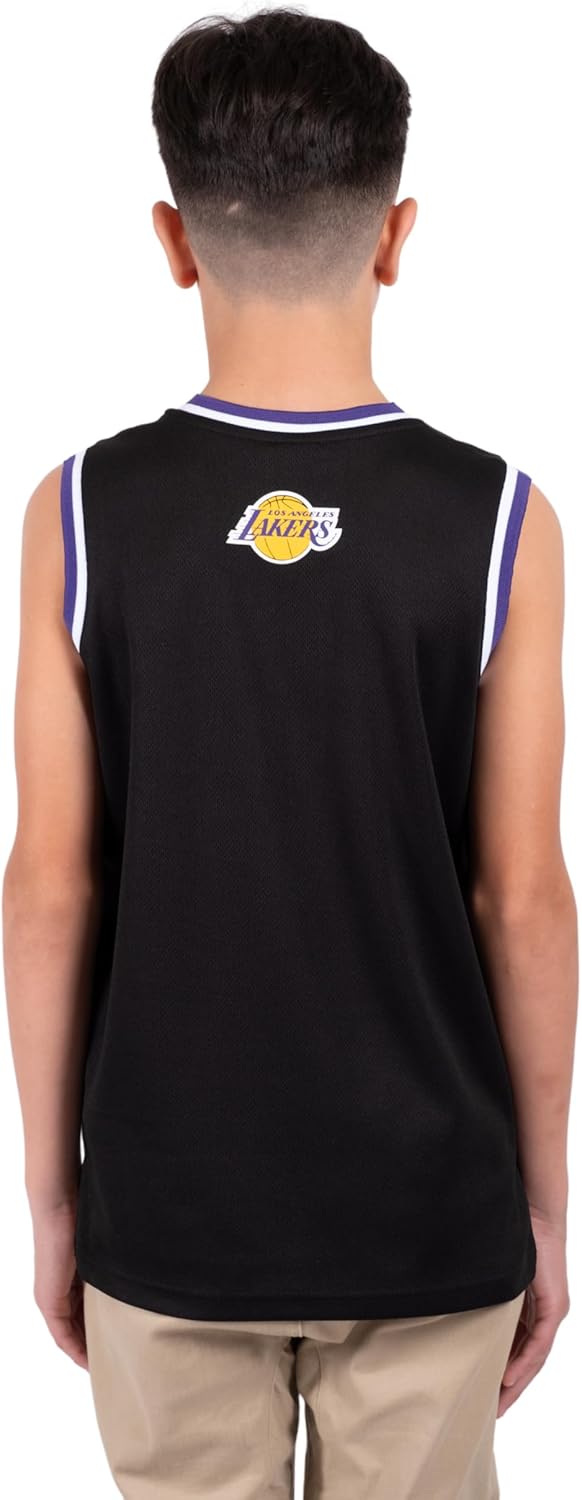 Ultra Game Youth NBA Official Air Mesh Jersey Tank Top - Image 3