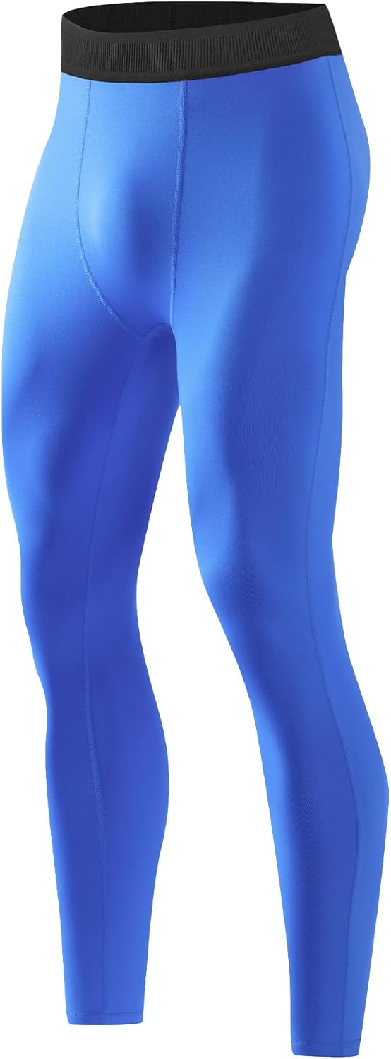 Compression Pants Leggings Running Tights for Men 1,3 or 5 Pack Athletic Base Layer Pants for Workout Basketball - Image 9