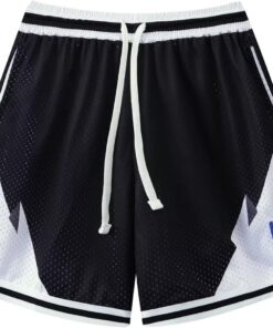 BOOMLEMON Men's Basketball Shorts Gym Training Workout Athletic Shorts Mesh Graphic Print Running Short Pants