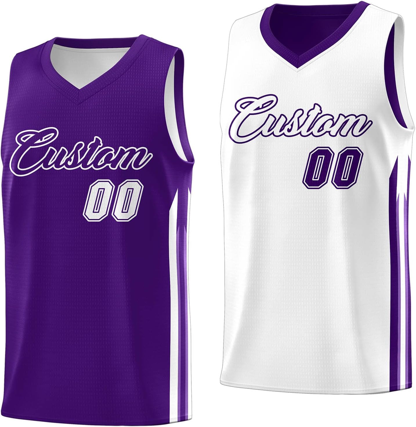 Custom Basketball Jersey - Reversible Sports Vest Add Any Team Name Number Personalized Jersey for Men/Youth - Image 31
