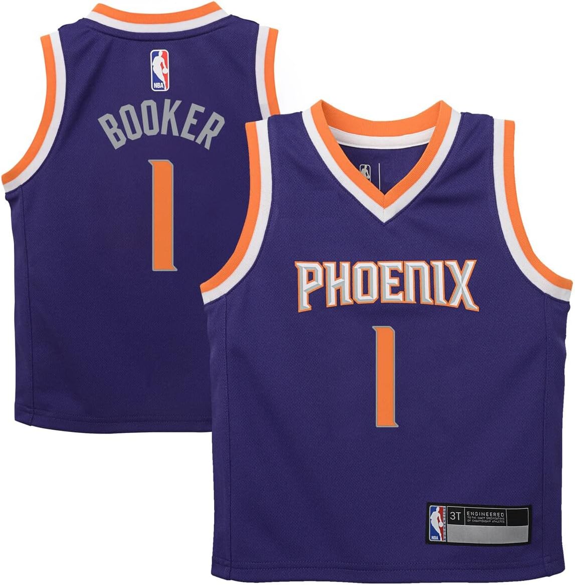 Devin Booker Phoenix Suns NBA Kids 4-7 Purple Icon Edition Player Jersey