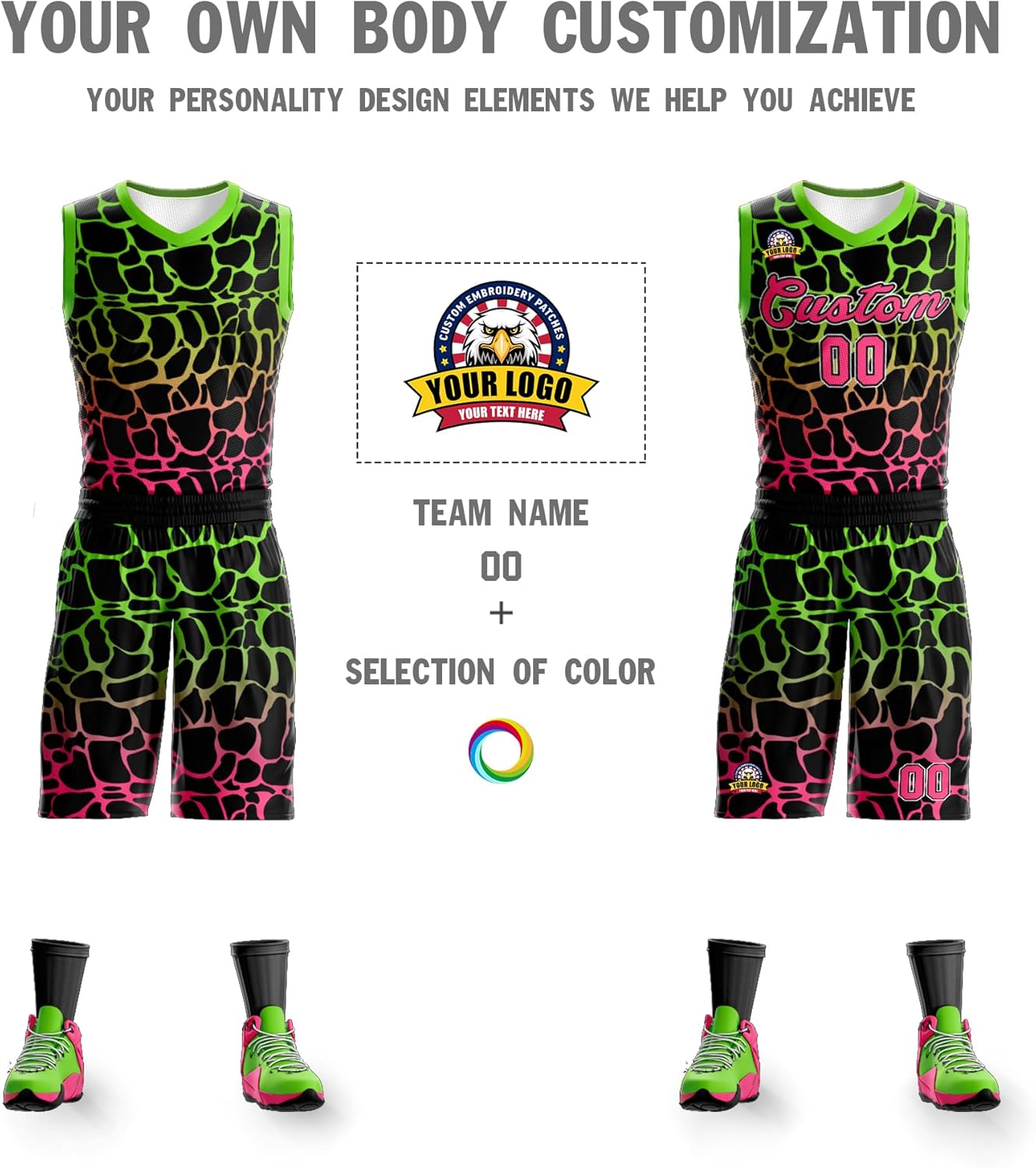 Custom Basketball Jersey Uniform for Men Women Youth Personalized Sportswear Printed Team Name Number Logo - Image 3