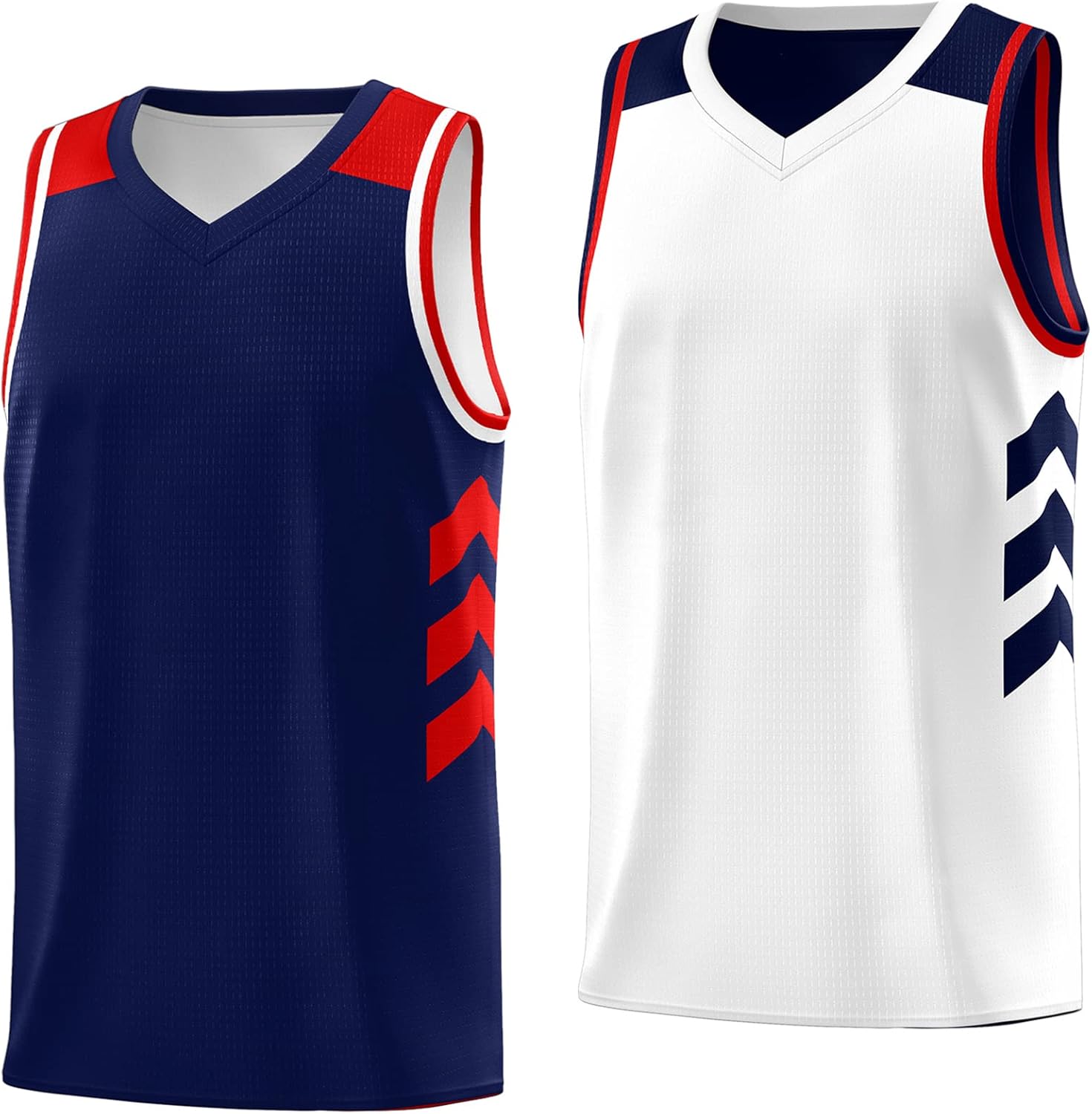 KXK Men's Blank Reversible Basketball Jersey Team Uniform Athletic Hip Hop Basketball Shirts S-4XL - Image 12