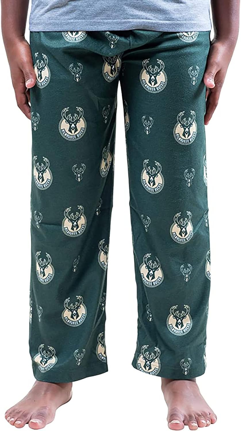 Ultra Game Youth NBA Official 2 Piece Pajama Pants & T-Shirt Set - Image 3