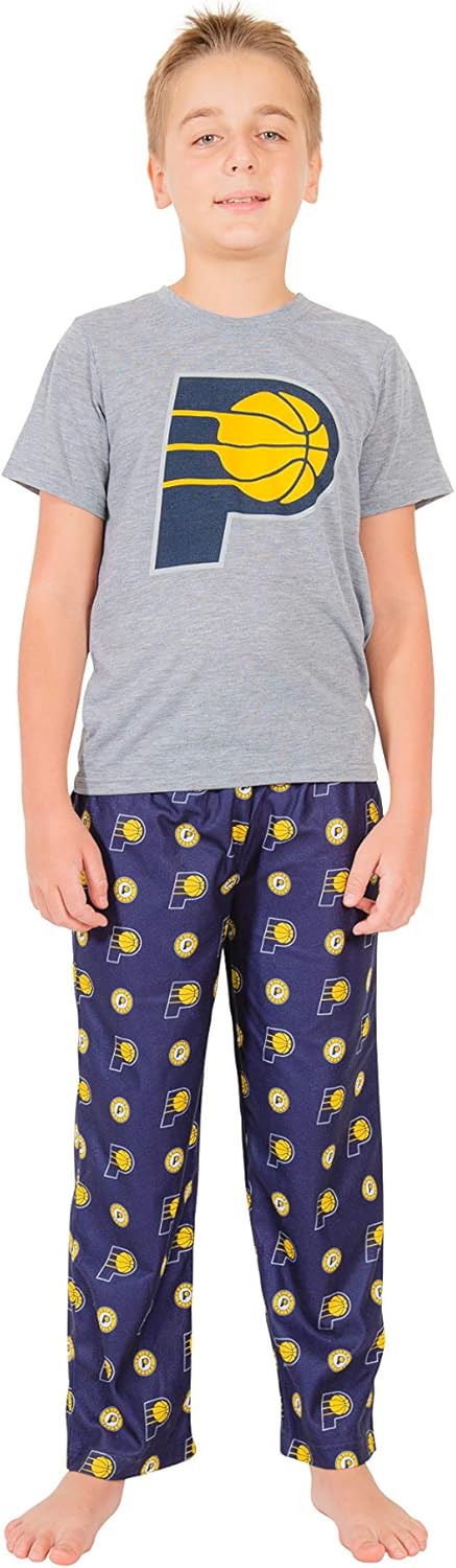 Ultra Game Youth NBA Official 2 Piece Pajama Pants & T-Shirt Set - Image 22