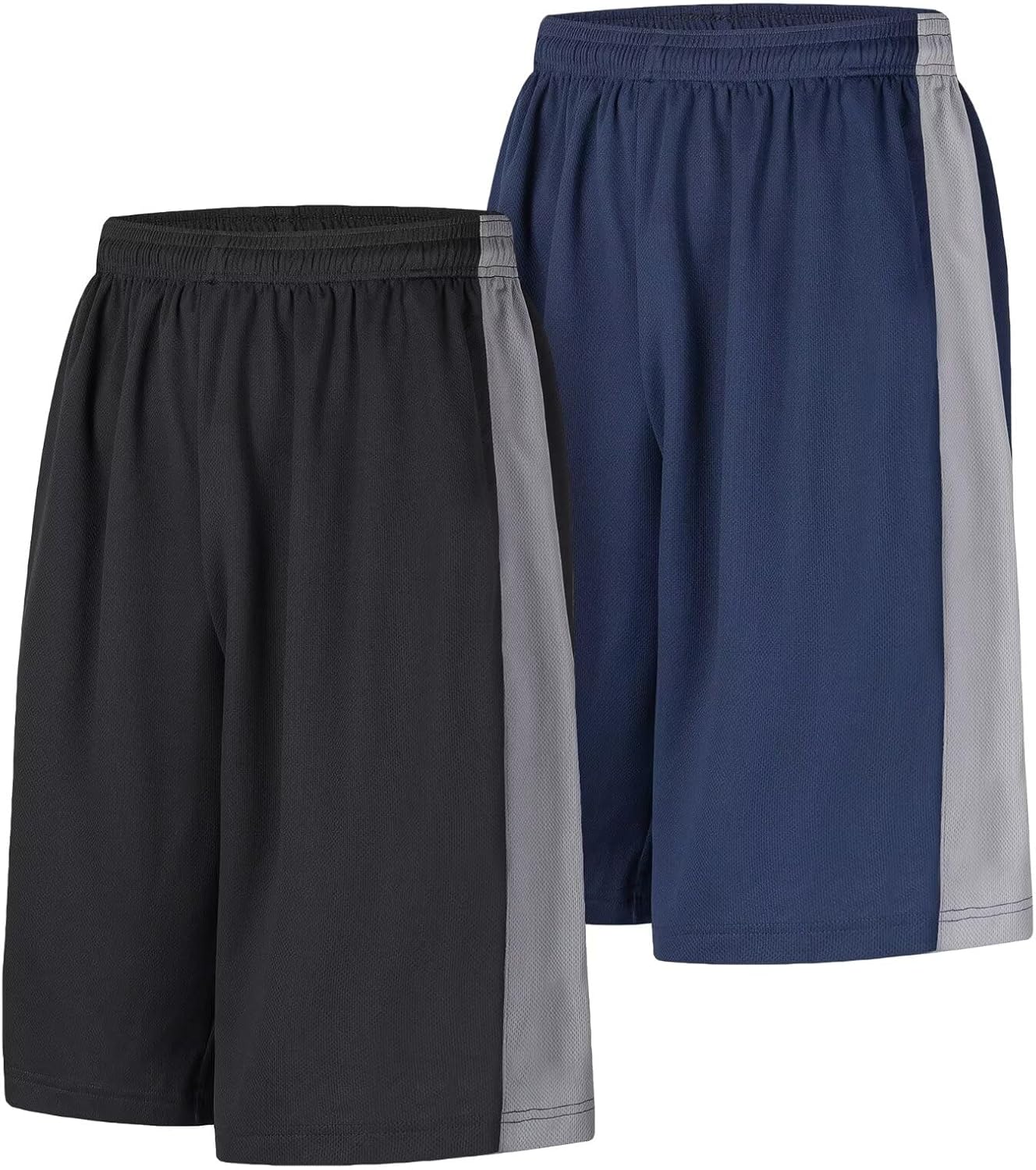 Men's Long Athletic Shorts Basketball Gym Quick Dry Camo Shorts with Pockets - Image 15