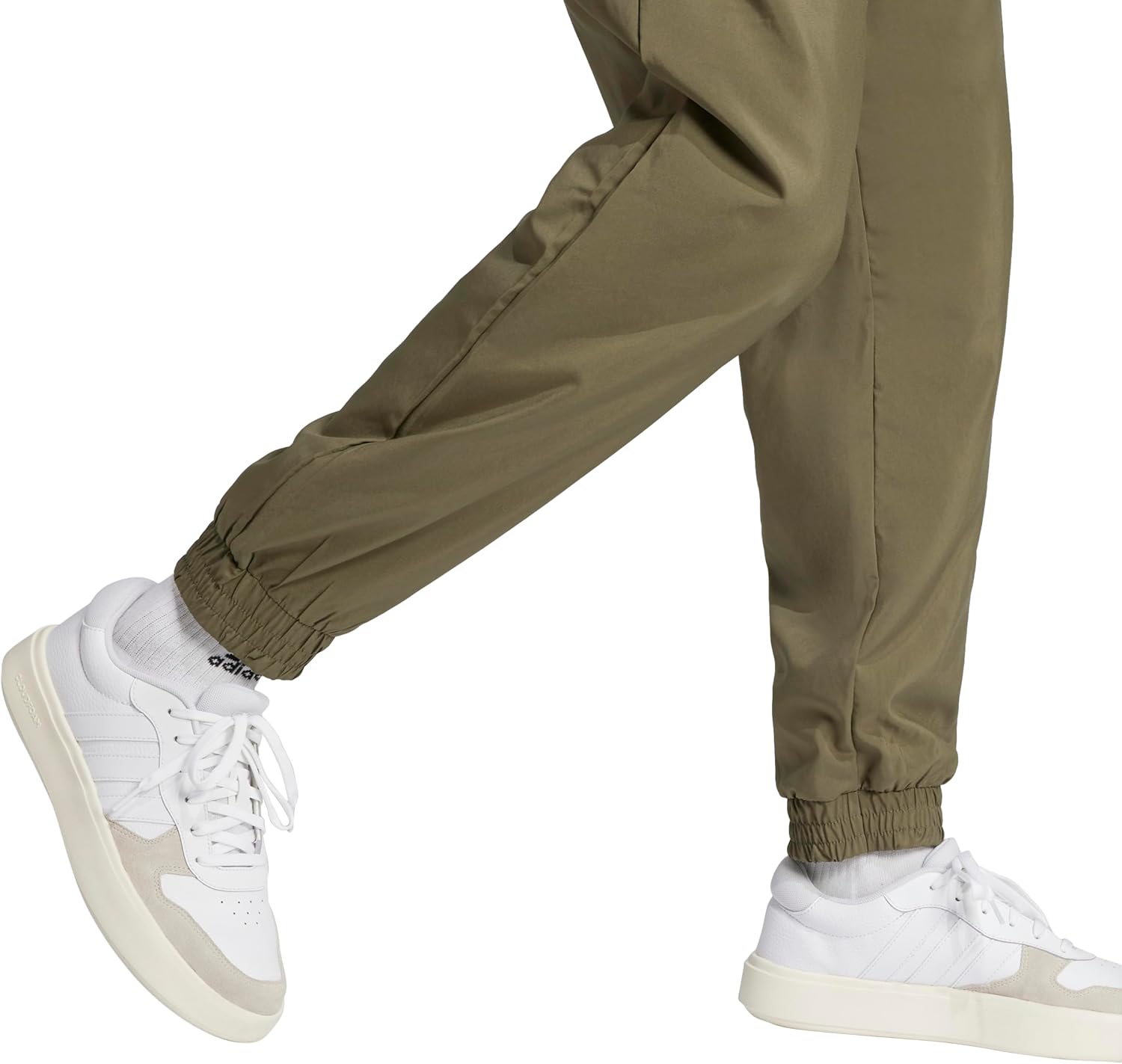 Adidas Men's Essentials Small Logo Elasticated Stanford Pants - Image 6