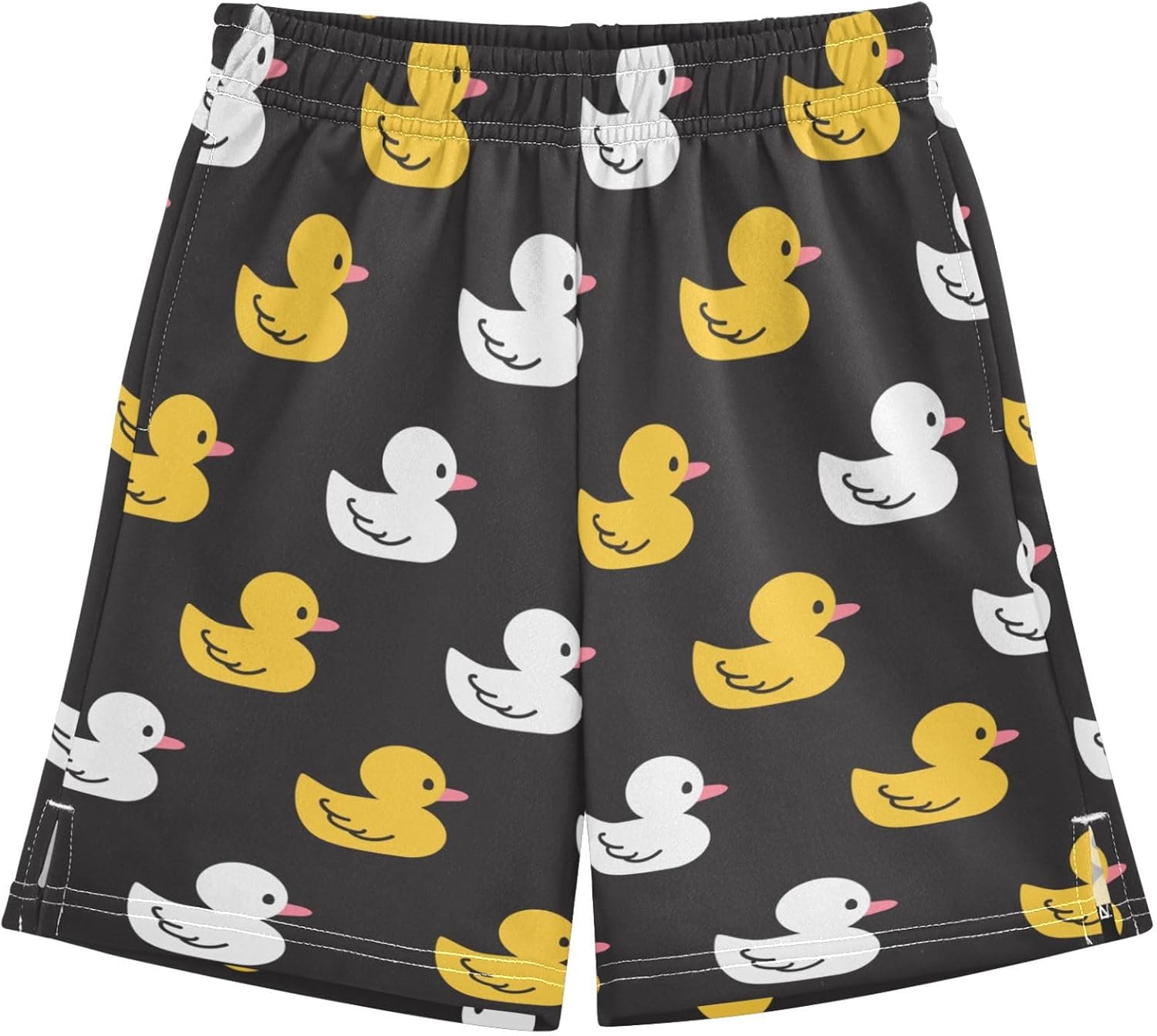 Boys Athletic Shorts with Pockets Running Basketball Shorts for Youth Elastic Waist Size 7-16 - Image 30