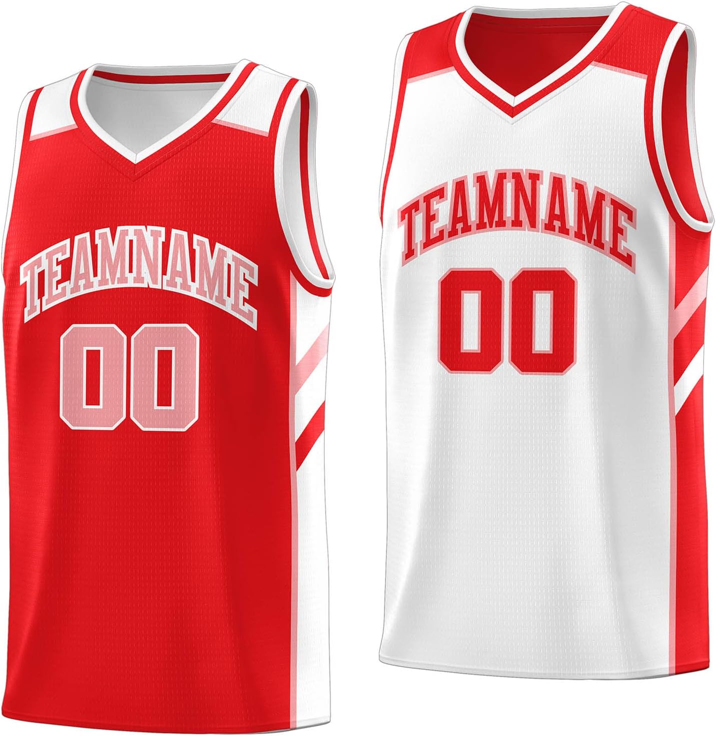 Custom Reversible Basketball Jersey - Personalize Team Uniform Design Your Own Name & Number for Men/Youth - Image 34