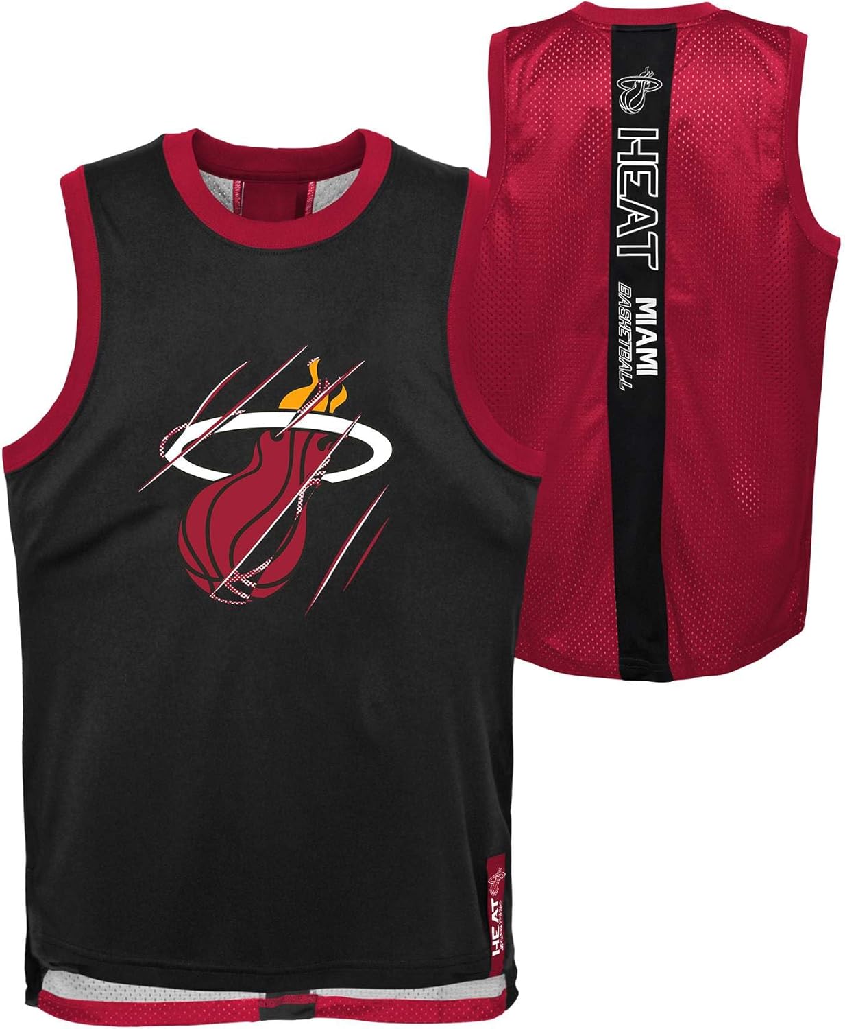 NBA Kids Youth 4-20 Primary Logo Alley-OOP Shooter Performance Jersey Tank