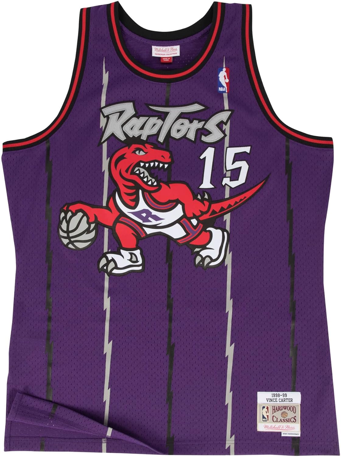 Vince Carter Toronto Raptors Road Jersey 1998-99 by MITCHELL & NESS - Image 6