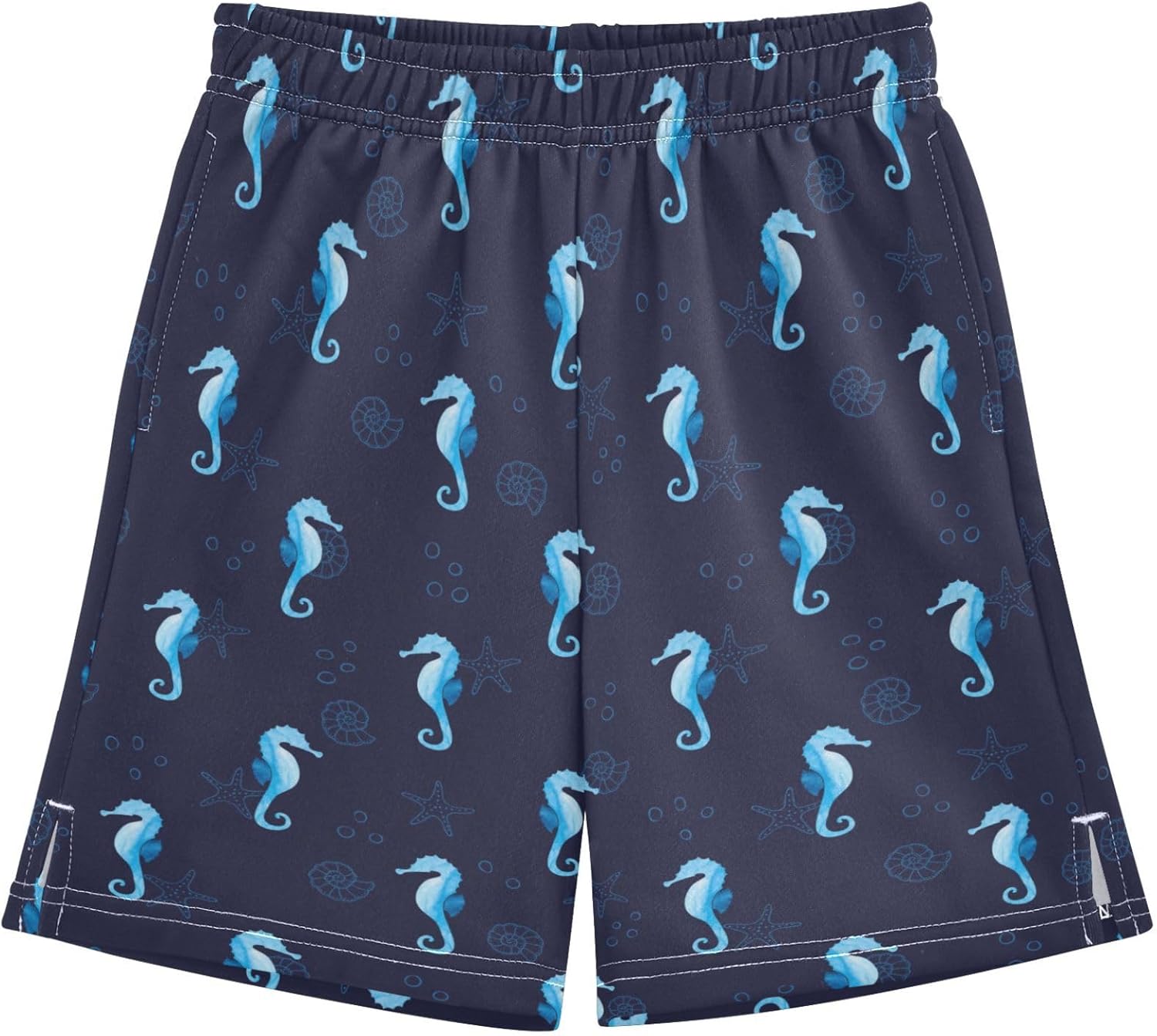 Boys Athletic Shorts with Pockets Running Basketball Shorts for Youth Elastic Waist Size 7-16 - Image 18