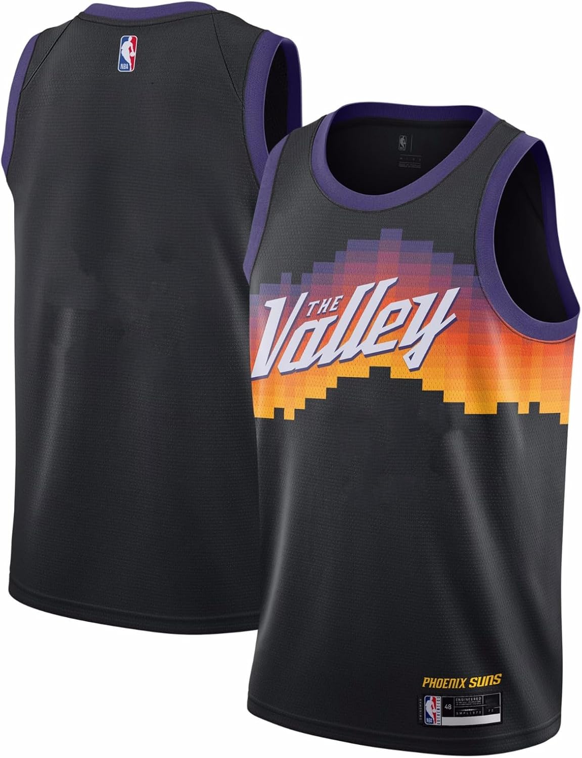 Outerstuff NBA Youth 8-20 75th Anniversary Alternate Edition Swingman Team Jersey - Image 2