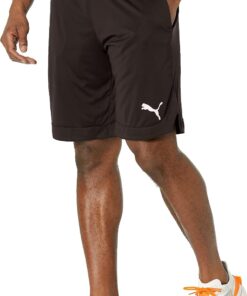 PUMA Mens Rtg Shiny Fabric 10" Shorts (Available in Big & Tall)