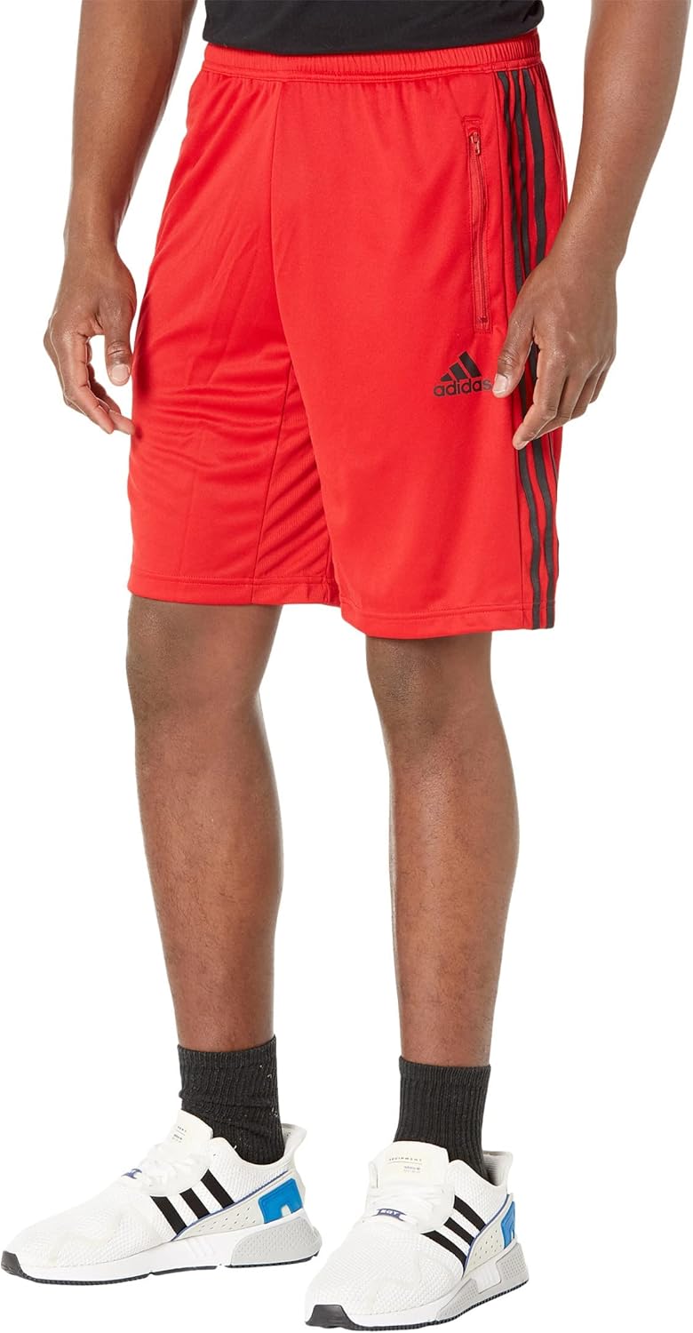 adidas Men's Designed 2 Move 3-Stripes Primeblue Shorts - Image 10