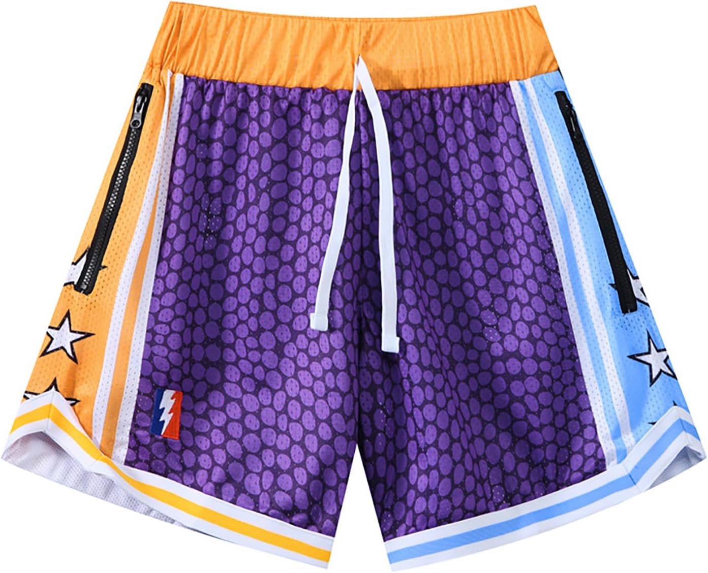 BOOMLEMON Men's Basketball Shorts Gym Training Workout Athletic Shorts Mesh Graphic Print Running Short Pants - Image 35