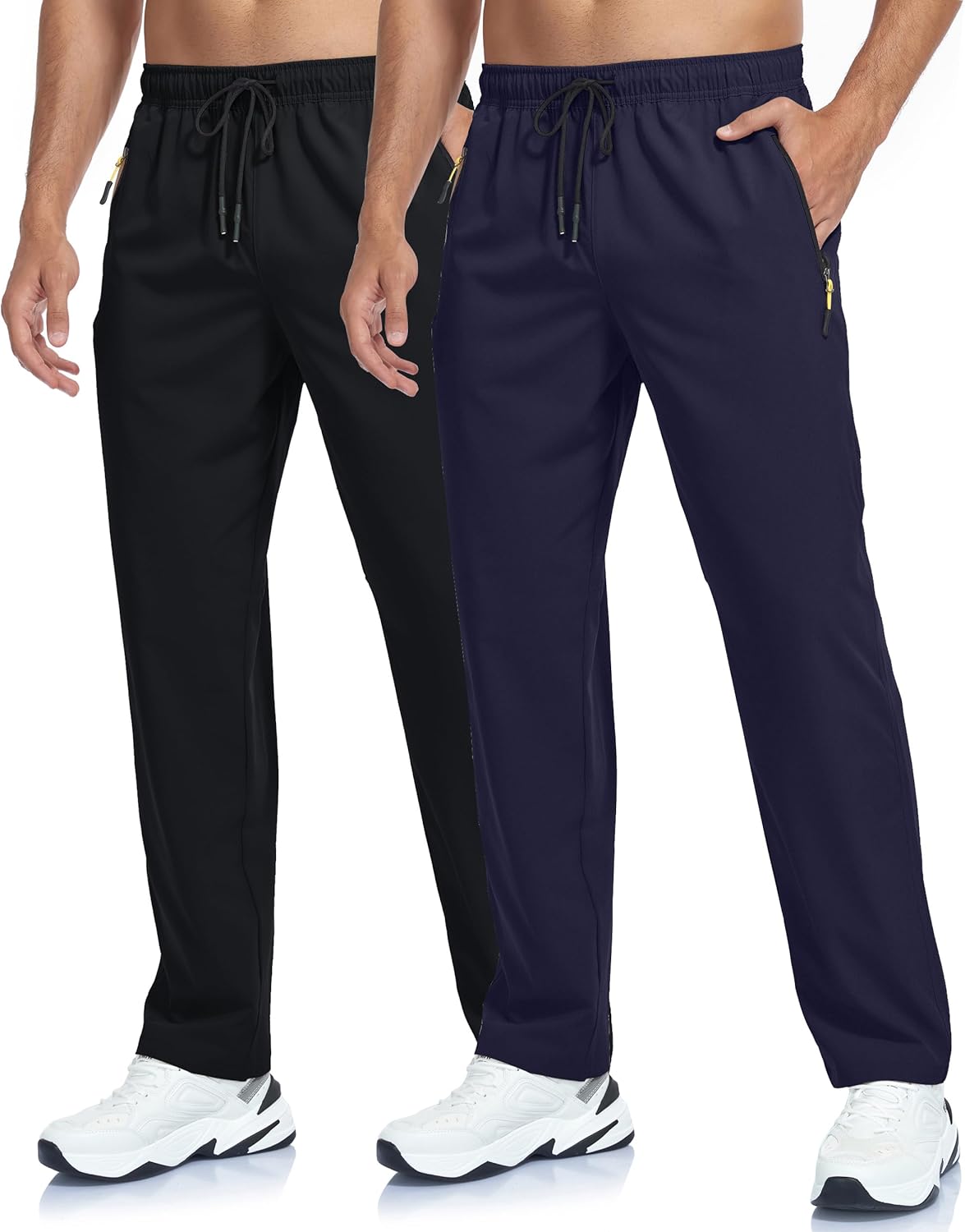 Men's Lightweight Hiking Pants Breathable Quick Dry Fit Waterproof Camping Fishing Running Athletic Active Jogger Pant - Image 6