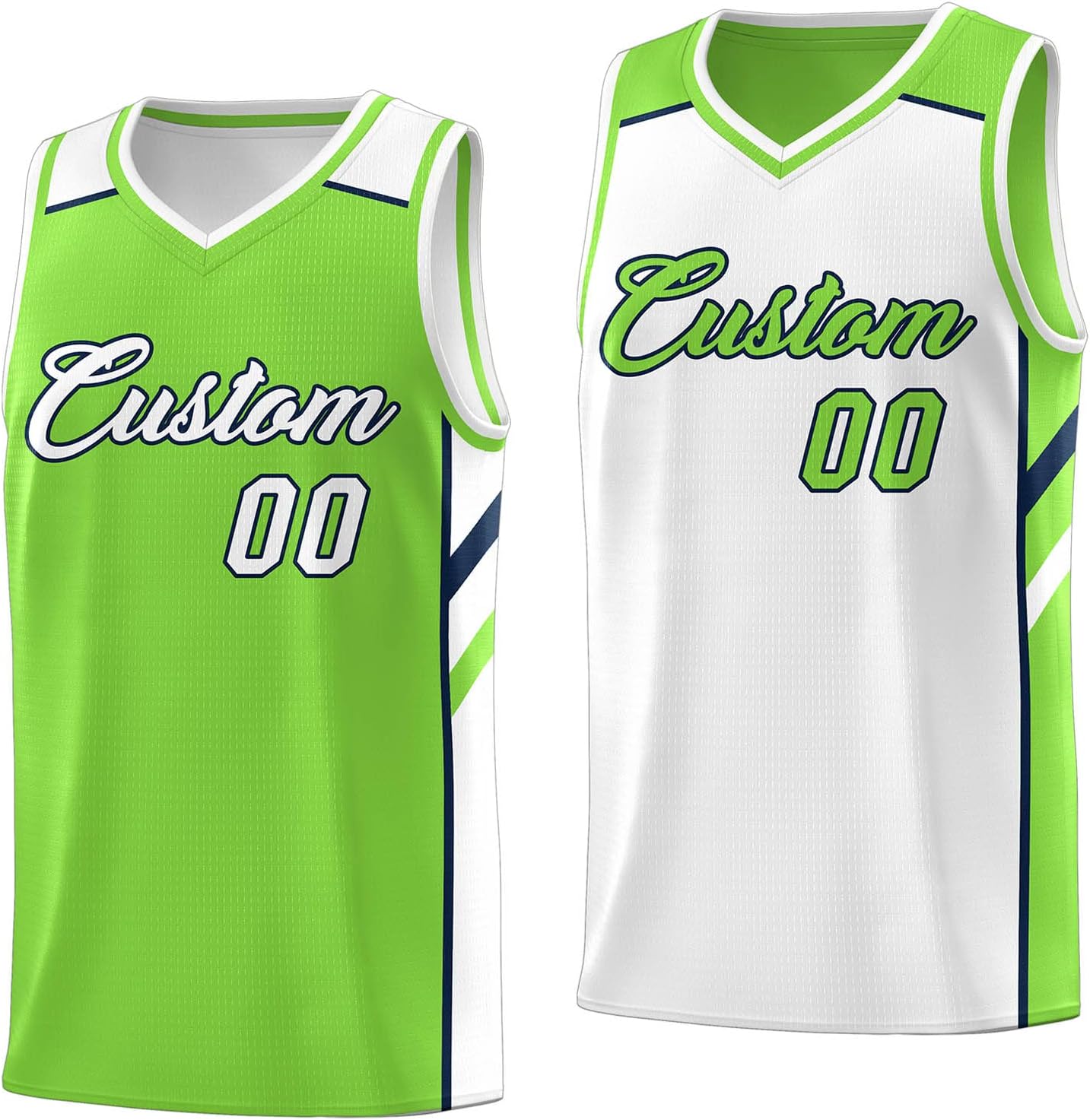 Custom Basketball Jersey - Reversible Sports Vest Add Any Team Name Number Personalized Jersey for Men/Youth - Image 20