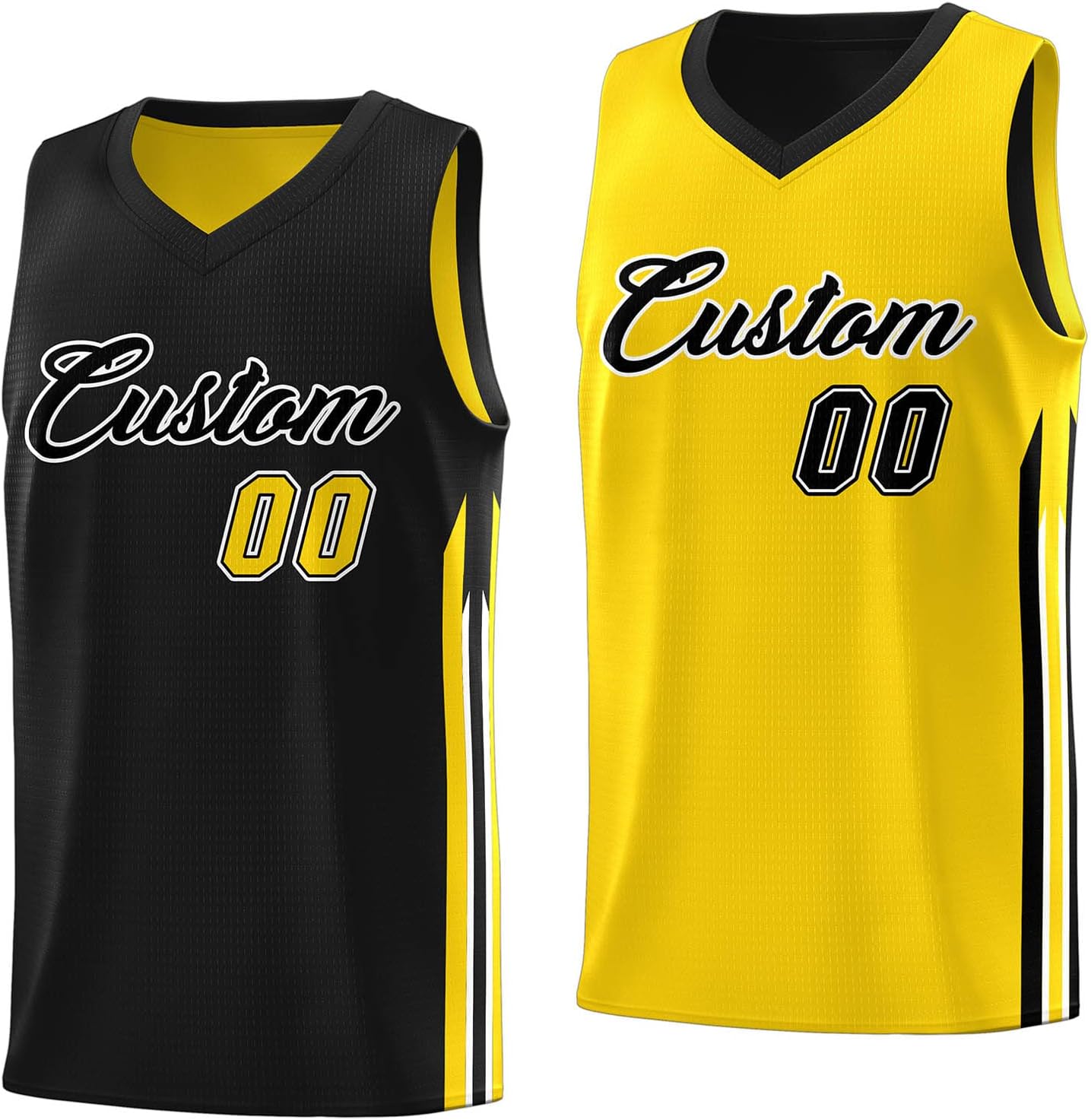 Custom Basketball Jersey - Reversible Sports Vest Add Any Team Name Number Personalized Jersey for Men/Youth - Image 14