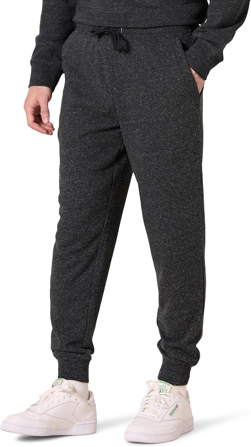 Amazon Essentials Men's Jogger Pants, Casual Relaxed Fit, Lightweight French Terry (Available in Big & Tall)