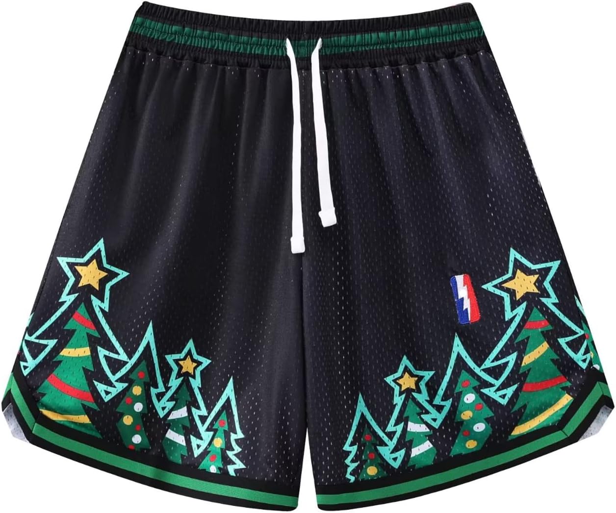 BOOMLEMON Men's Basketball Shorts Gym Training Workout Athletic Shorts Mesh Graphic Print Running Short Pants - Image 7