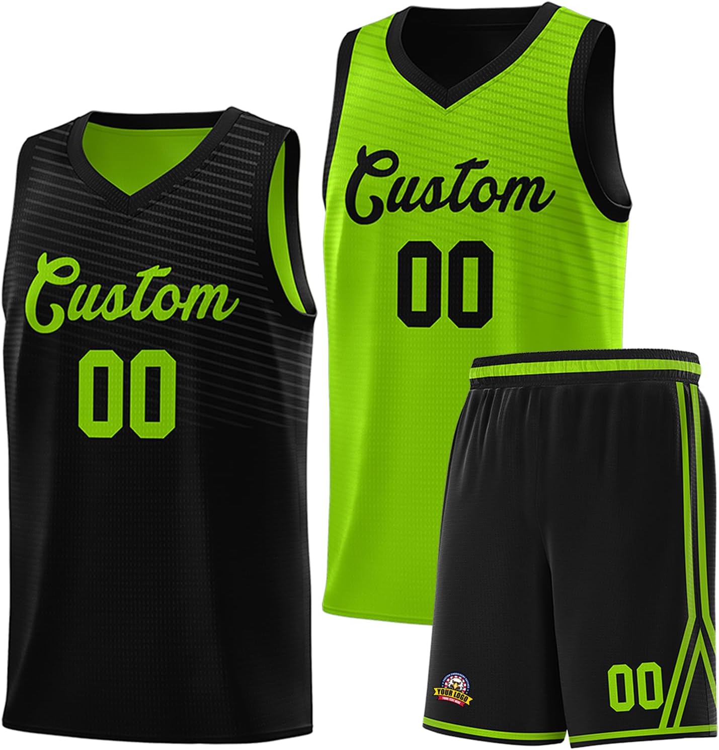Custom Reversible Basketball Jersey Uniform Suit for Men Women Kids Personalized Jerseys Printed Name Number Logo - Image 8