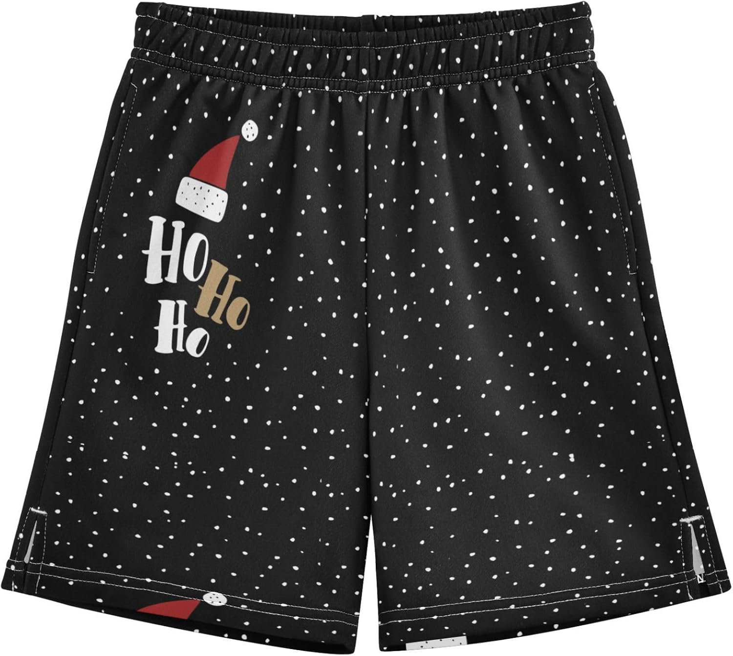 Boys Athletic Shorts with Pockets Running Basketball Shorts for Youth Elastic Waist Size 7-16 - Image 22
