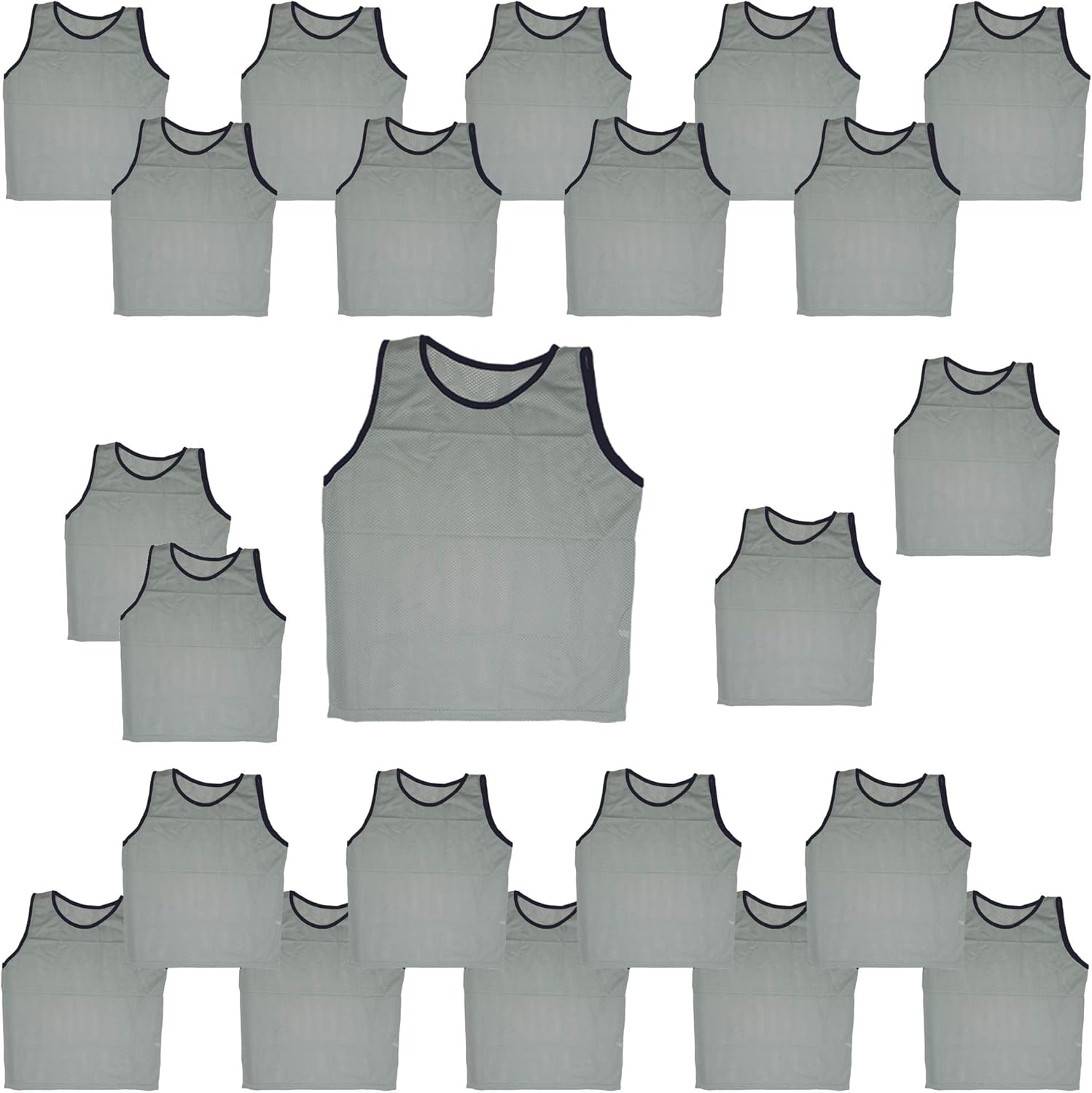 BlueDot Trading Adult & Youth Scrimmage Training Vests for Soccer, Basketball & More – Available in 1, 6, 12, 24 Packs - Image 70