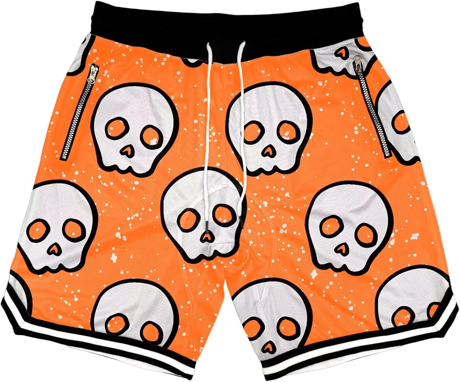 Mens Floral Print Basketball Shorts Lightweight Mesh Gym Shorts Graphic Sports Athletic Drawstring Short - Image 17