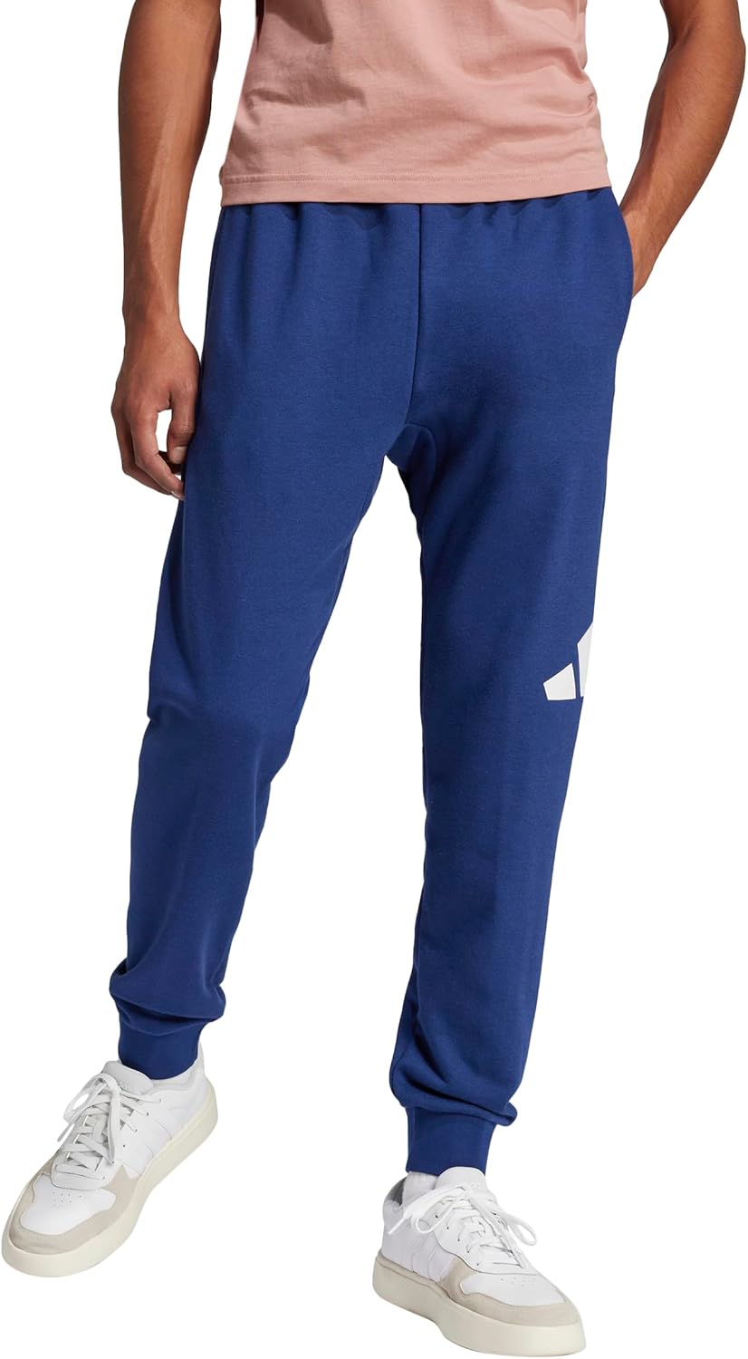 Adidas Men's Essentials Big Logo French Terry Pants - Image 2