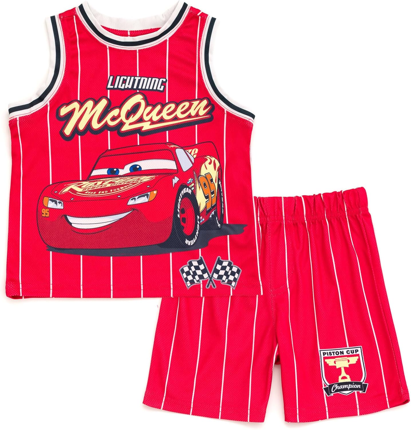 Disney Boys' Basketball Jersey & Shorts Set – Athletic Outfit for Toddlers & Big Kids (2T-10/12) - Image 9