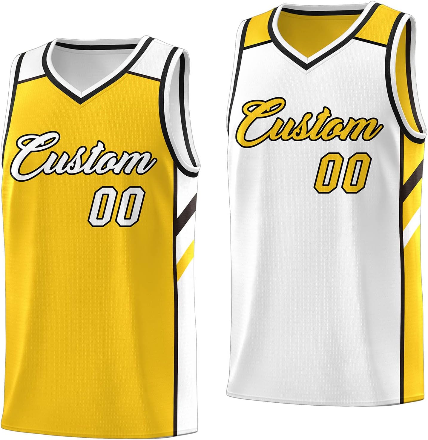 Custom Basketball Jersey - Reversible Sports Vest Add Any Team Name Number Personalized Jersey for Men/Youth - Image 38