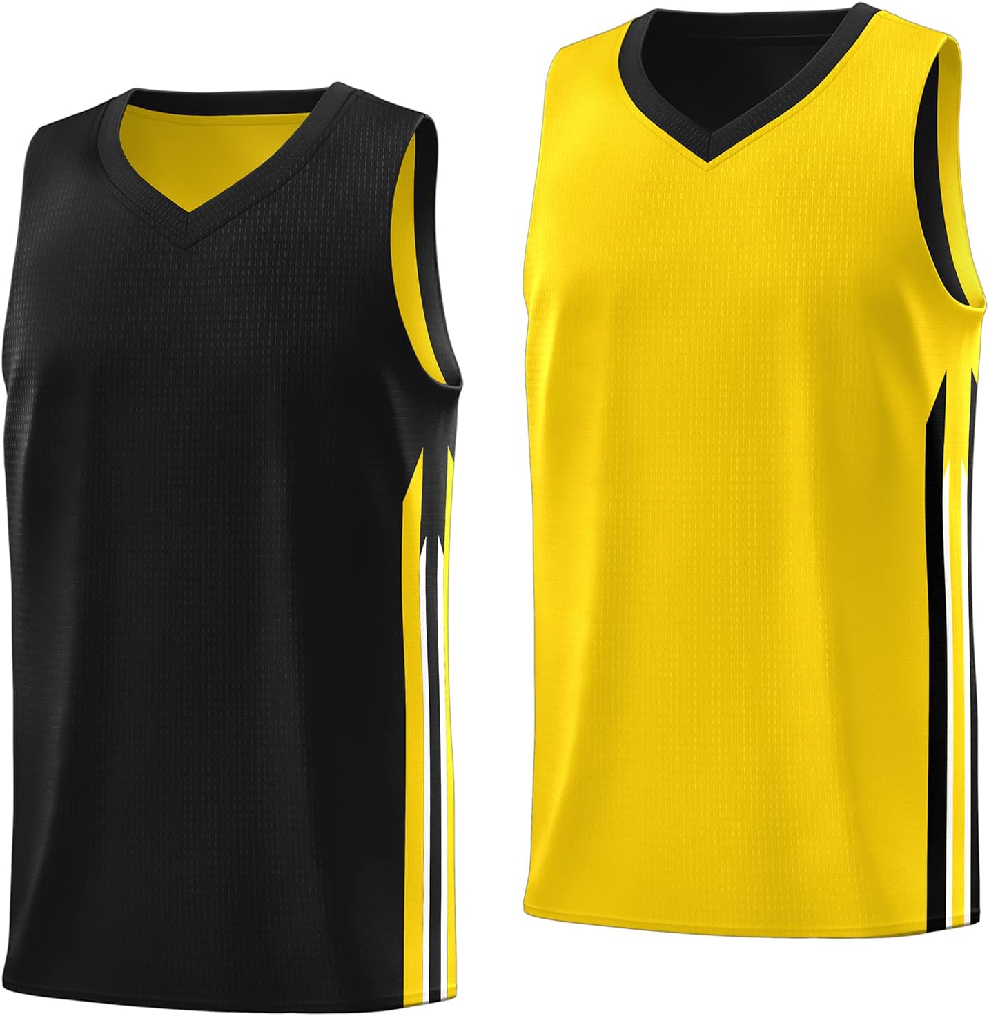 KXK Men's Blank Reversible Basketball Jersey Team Uniform Athletic Hip Hop Basketball Shirts S-4XL - Image 6
